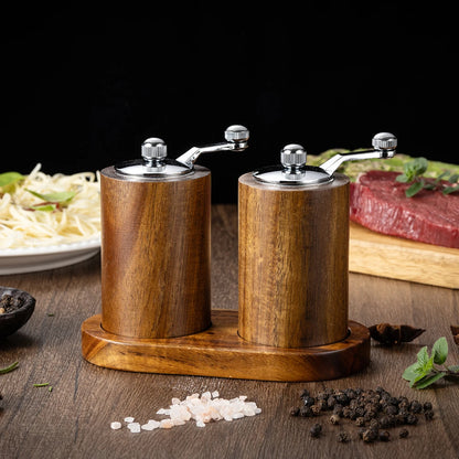 Hand Cranked Manual Pepper or Salt Grinder