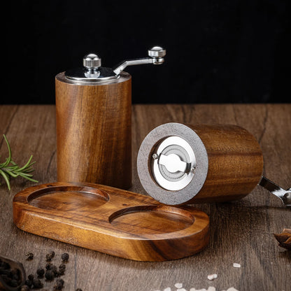 Hand Cranked Manual Pepper or Salt Grinder